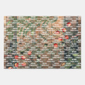 Kerstkerst Rustige kerstkerst Inpakpapier Vel (Voorkant)