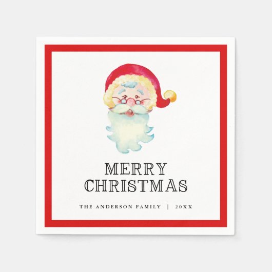  kerstkerst servet (Voorkant)