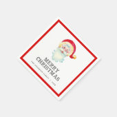  kerstkerst servet (Hoek)