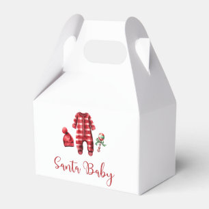 KerstkerstBaby shower voor kerstmis Baby Bedankdoosjes