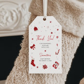 KerstkerstBaby shower voor kerstmis Baby Cadeaulabel