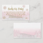 KerstkerstBaby shower voor kerstmis Baby Informatiekaartje (Voorkant / Achterkant)