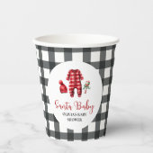 KerstkerstBaby shower voor kerstmis Baby Papieren Bekers (Voorkant)