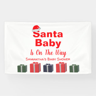 KerstkerstBaby shower voor kerstmis Baby Spandoek