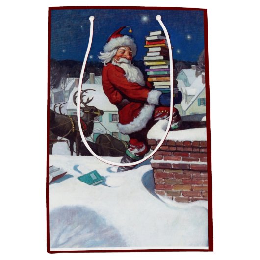 kerstkerstboeken, medium cadeauzakje (Voorkant)