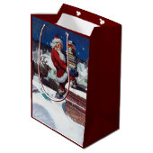 kerstkerstboeken, medium cadeauzakje (Achterkant Gekanteld)