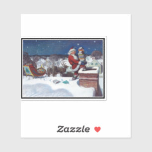 kerstkerstboeken, sticker