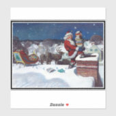 kerstkerstboeken, sticker (Vel)