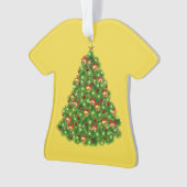 Kerstkerstboom Ornament (voorkant)