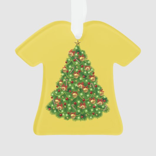Kerstkerstboom Ornament (voorkant)