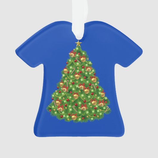 Kerstkerstboom Ornament (voorkant)