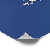 Kerstkerstboom Poster (Hoek)