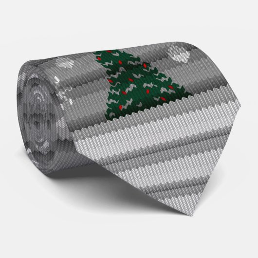 Kerstkerstboomfeestdagen Stropdassen (Opgerold)