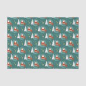 Kerstkerstboomschilderkunst Tissuepapier (Voorkant)