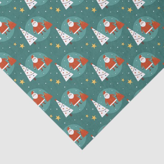 Kerstkerstboomschilderkunst Tissuepapier (Detail)