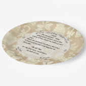 KerstkerstBord delen Papieren Bordje (Gekanteld)