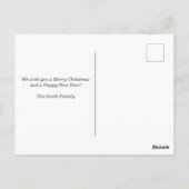 KerstkerstBriefkaart Briefkaart (Achterkant)
