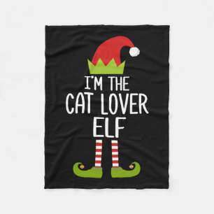 Kerstkerstcadeau voor familie... ik ben de kat... fleece deken