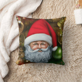 Kerstkerstcadeauachtergrond Kussen