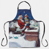 Kerstkerstcadeauboeken Schort (Voorkant)