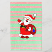 kerstkerstcadelijst voor kinderen flyer (Achterkant)