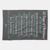 Kerstkerstdecor voor kerstkeuken theedoek (Horizontaal)