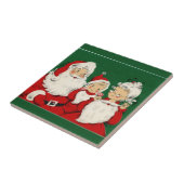  kerstkerstfamilie tegeltje (Zijkant)