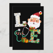 Kerstkerstfeest Feestdagenkaart (Voorkant / Achterkant)