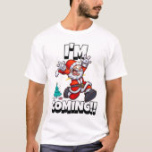Kerstkerstfeest Humor feestdag grappige kerstmis T-shirt (Voorkant)