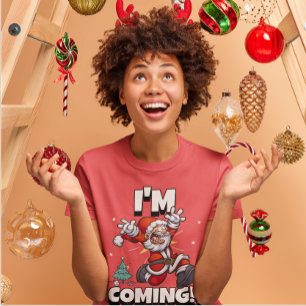 Kerstkerstfeest Humor feestdag grappige kerstmis T-shirt