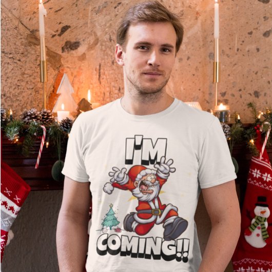 Kerstkerstfeest Humor feestdag grappige kerstmis T-shirt