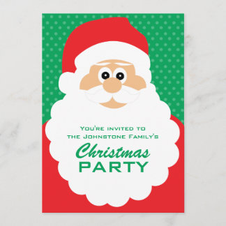 Kerstkerstfeest met Cartoon Kaart
