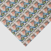 kerstkerstfeestdag met feestelijke kerst tissuepapier (Detail)