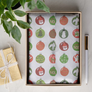 Kerstkerstfeestdagen met kerstfeestdagen tissuepapier