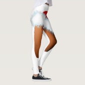 KerstkerstFootball - Koopkerstkerstman - Funny Spo Leggings (Rechts)