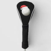KerstkerstGolf van Santa Hat Golfheadcover (Voorkant)