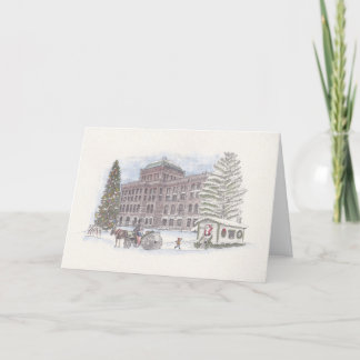 Kerstkerstkaart Bedankkaart