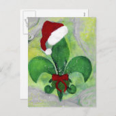 Kerstkerstkaart Feestdagenkaart (Voorkant / Achterkant)