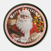 Kerstkerstkerstboomkeramiek voor kerstcadeautjes magneet (Voorkant)