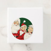 Kerstkerstkerstkerstkerstfamilie Bedankjes Labels (In situ)