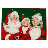 Kerstkerstkerstkerstkerstfamilie Groot Cadeauzakje (Achterkant)