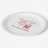 Kerstkerstkerstkerstkerstfeestdag Papieren Bordje (Gekanteld)