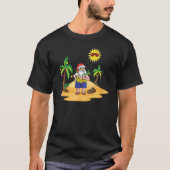 Kerstkerstkerstkerstkerstkerstbeker op het eiland t-shirt (Voorkant)