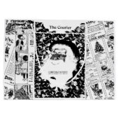 kerstkerstkerstkerstkerstkerstcadeau voor kranten large cadeauzakje (Achterkant)