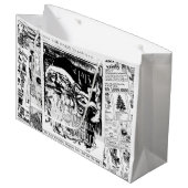 kerstkerstkerstkerstkerstkerstcadeau voor kranten large cadeauzakje (Voorkant Gekanteld)