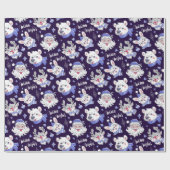 Kerstkerstkerstkerstkerstkerstinkerpapier voor Bee Cadeaupapier (Vlak)