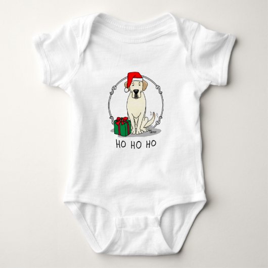 Kerstkerstkerstkerstkerstkerstkerstbeker labrador  romper (Voorkant)