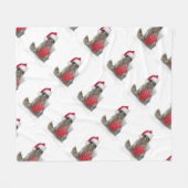 kerstkerstkerstkerstkerstkerstkerstkerstcadebandit fleece deken (Voorkant (Horizontaal))