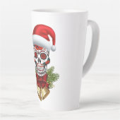 Kerstkerstkerstkerstkerstkerstkerstkerstkerstfeest Latte Mok (Rechterhoek)