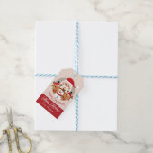 Kerstkerstkerstkerstkerstkerstkerstkerstkerstkerst Cadeaulabel (Met Touw)
